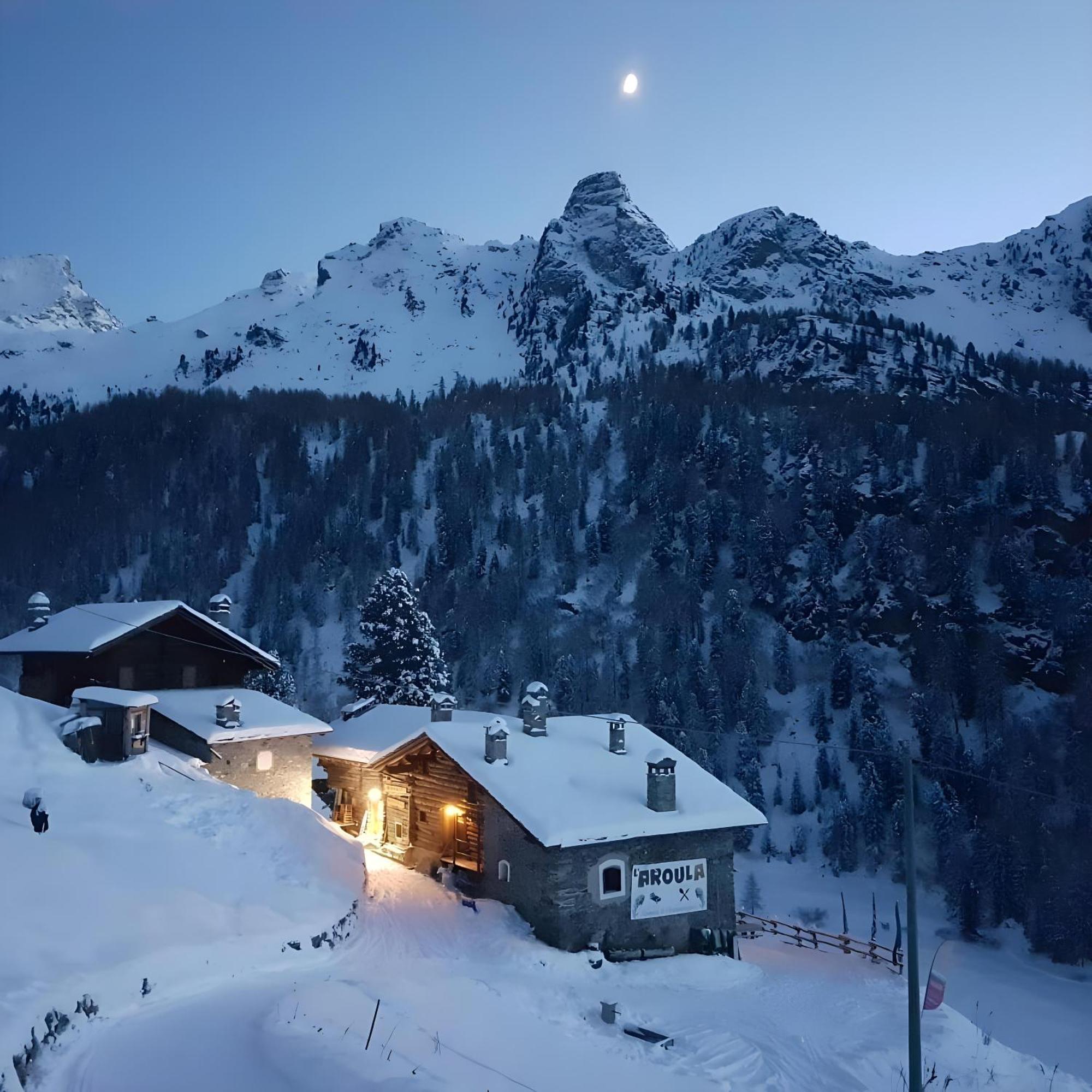 L' Aroula Rooms & Restaurant Champoluc Dış mekan fotoğraf